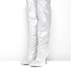 Rhinestone Aldo Boots Beautiful boots, size 8.5 EXCELLENT CONDITION!!! Worn once